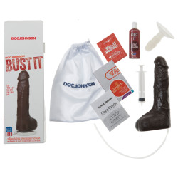 Doc Johnson Gode éjaculateur Bust It 15 x 5.5cm Noir